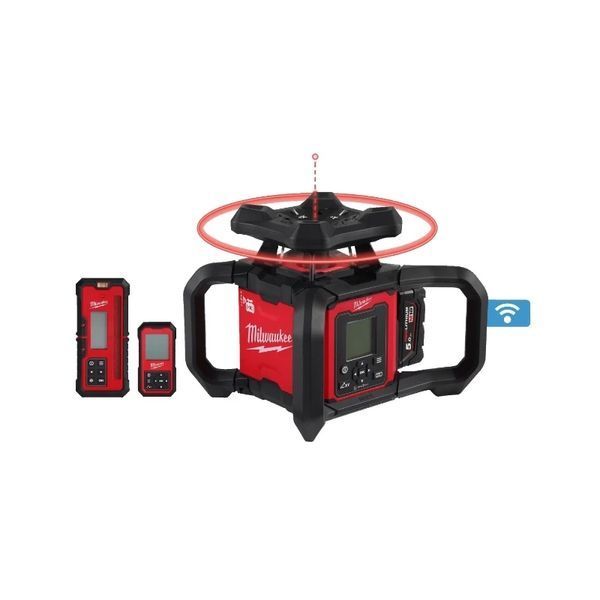 Рівень лазерний ротаційний акумуляторний MILWAUKEE M18 RLOHV1200-501C 1200м 4933493204 4933493204 фото