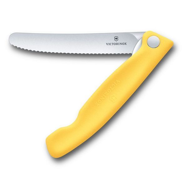 Складаний ніж для пікніка Victorinox Swiss Classic 11см хвил жовт 6.7838.FC1 6.7838.FC1 фото