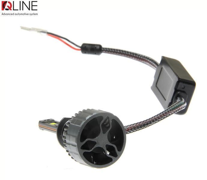 Лампи світлодіодні Qline Optima H1 6000K (2шт) 35371-car фото