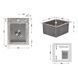 Мийка для кухні інтегрована Lidz Handmade H4050 (LDH4050BRU39258) Brushed Steel 3,0/1,0 мм SD00045362 фото 2