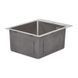 Мийка для кухні інтегрована Lidz Handmade H4050 (LDH4050BRU39258) Brushed Steel 3,0/1,0 мм SD00045362 фото 4