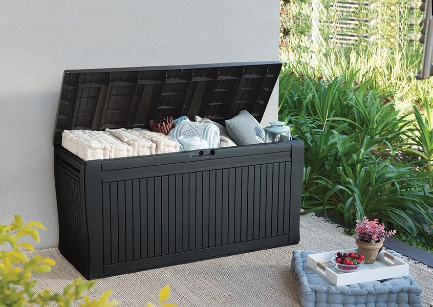 Ящик для зберігання Keter COMFY 270 л графіт 7290106930186 7290106930186 фото