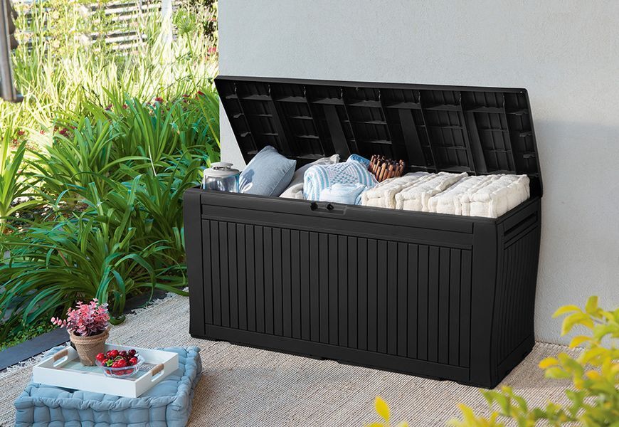 Ящик для зберігання Keter COMFY 270 л графіт 7290106930186 7290106930186 фото