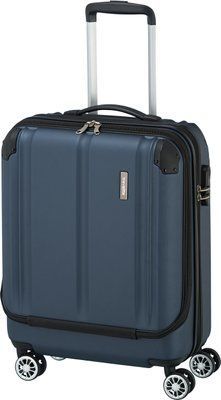Валіза на 4 колесах Travelite CITY Navy S з кишенею д/ноутбука 17.3" 40 л (TL073046-20) TL073046-20 фото