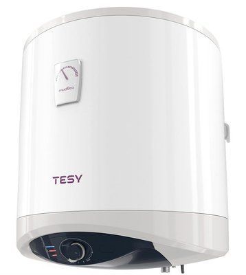 Водонагрівач електр. TESY Modeco Ceramic круглий GCV 504716D C21 TS2RC, 50л, 1,6кВт, сухий тен, мех. кер-ння, B, білий 302479 фото