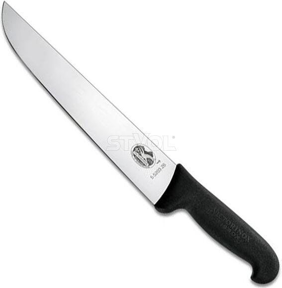 Ніж кухонний обробний Victorinox Fibrox 23 см, чорний