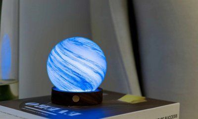 Світильник на акумуляторі Gingko AstraGlass Light MINI, полярна хмара, 8 режимів освітлення | G050M-PC G050M-PC фото