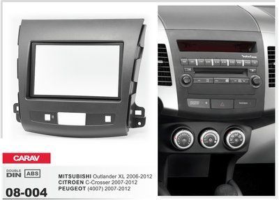 Перехідна рамка Mitsubishi Outlander XL, Citroen C-Crosser, Peugeot 4007 Carav 08-004 CARAV 08-004 фото