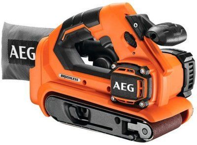 Стрічкова шліфмашина AEG BHBS18-75BL-0 (4935459582) (без акумулятора та ЗП) 4935459582 фото