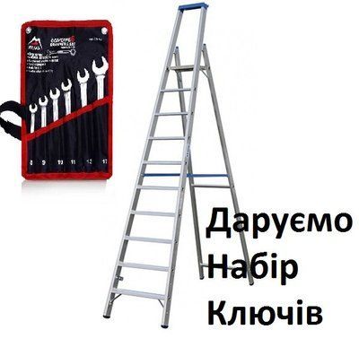 Драбина ELKOP 10сх. верх.сх.-2,4м JHR 610 JHR 610 фото