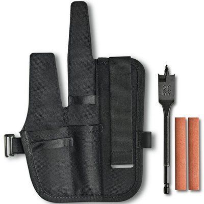 Чохол для ножа Victorinox Venture Pro зі свердлом і 2 каменями для заточування чорний 4.0540 4.0540 фото