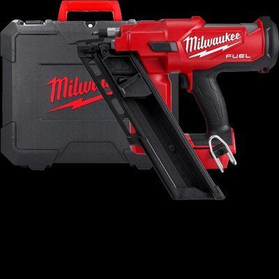 Пістолет цвяхозабивний акумуляторний безщітковий MILWAUKEE, M18 FFN-0C, 50-90мм (каркас, кейс) 4933471406 фото