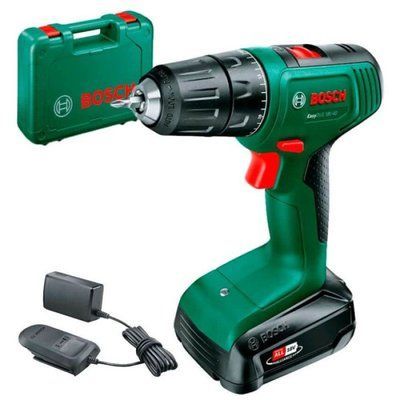 Акумуляторний дриль-шурупокрут Bosch EasyDrill 18V-40 акб 2 Ah і з/п у кейсі 06039D8004 06039D8004 фото