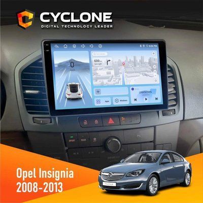 Штатна магнітола Opel Insignia 2008-2013 Cyclone C9-012 4x64 DSP 4G НФ-00007982 фото
