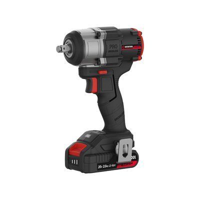 Гайкокрут ударний акумуляторний з безщітковим двигуном 20 В INTERTOOL WT-9368 без ЗП та АК WT-9368 фото