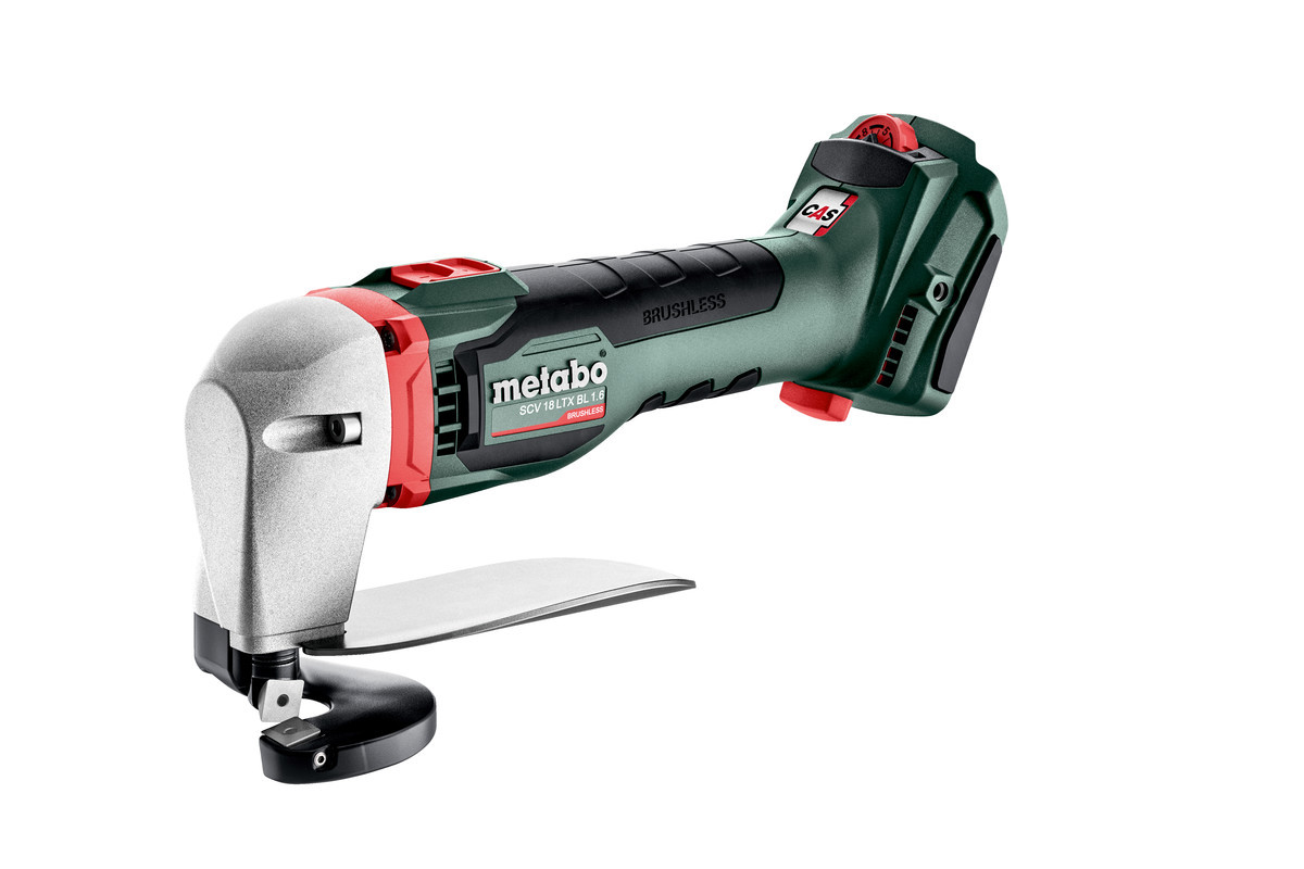 Акумуляторні листові ножиці Metabo SCV 18 LTX BL 1.6 каркас (Безкоштовна доставка)