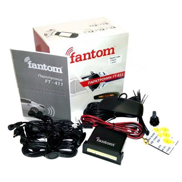 Парктронік Fantom FT-411 black 54629 фото