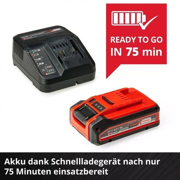 Акумулятор + зарядний пристрій Einhell 18V 4.0 Ah PXC PLUS Starter Kit (4512159) 4512159 фото