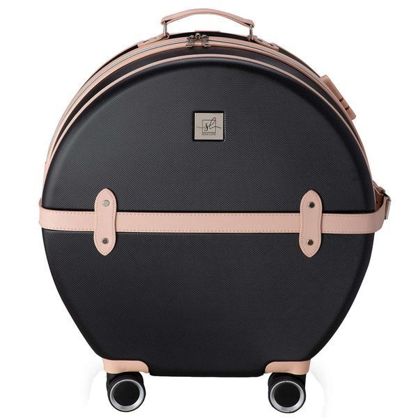 Валіза Semi Line 24" (M) Black/Pink Cream (T5671-3) DAS302671 фото