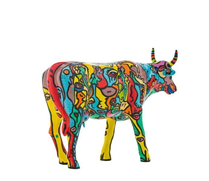 Колекційна статуетка корова Moo York Celebration, Size L 46358 фото
