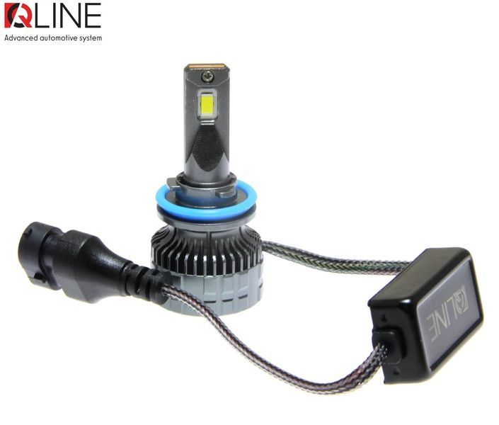 Лампи світлодіодні Qline Optima Н11 6000K (2шт) 35372-car фото