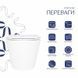 Унітаз підвісний Qtap Swan безободковий Ultra Quiet з сидінням Soft-close QT16335179W SD00050900 фото 3