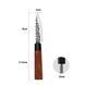 Ніж овочевий Fissman Ittosai 9 см 2578 2578 фото 3