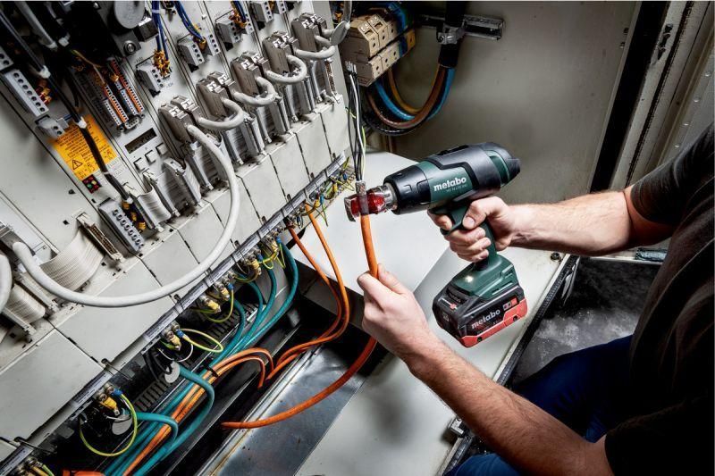 Акумуляторний термофен Metabo HG 18 LTX 500 Каркас MetaBox 610502840 610502840 фото