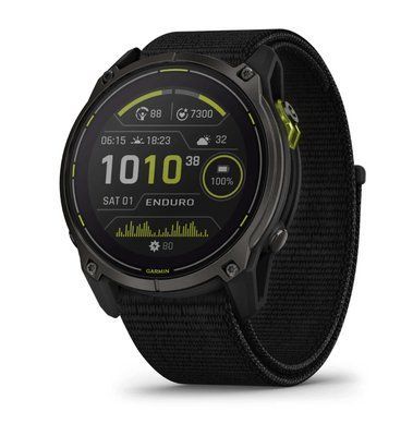 Спортивний годинник Garmin Enduro 3 з чорним нейлоновим ремінцем 010-02751-01 010-02751-01 фото