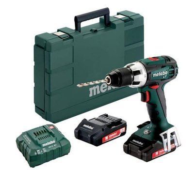 Акумуляторний ударний шурупокрут Metabo SB 18 LT Compact 2*2.0 А&middot;год (Безкоштову доставку) 602103510 фото