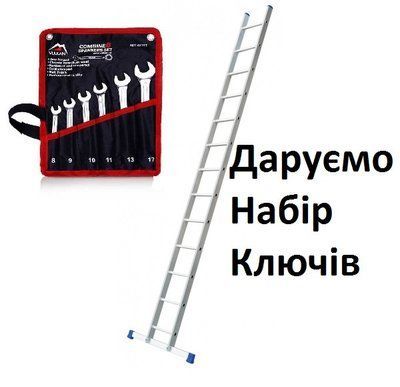 Драбина приставна ELKOP 3,2м 12 сх. VHR H VHR H 1*12 фото