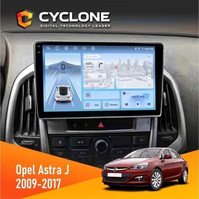 Штатна магнітола Opel Astra j 2009-2017 Cyclone C9-012 4x64 DSP 4G НФ-00007981 фото