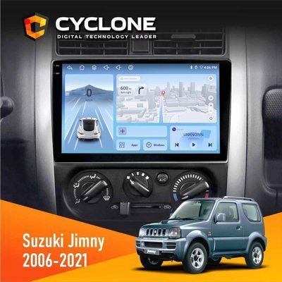 Штатна магнітола Suzuki Jimny 2006-2021 Cyclone C9-012 4x64 DSP 4G НФ-00008037 фото