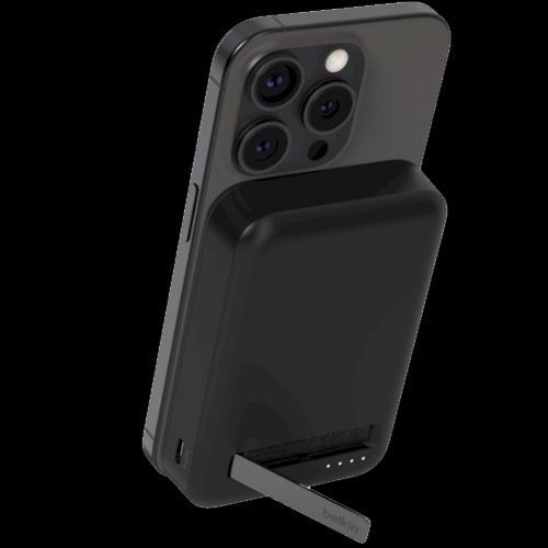 Бездротовий павербанк Belkin BoostCharge Pro Magnetic 10K 10000 mAh 15 W Black BPD008BTBK BPD008BTBK фото
