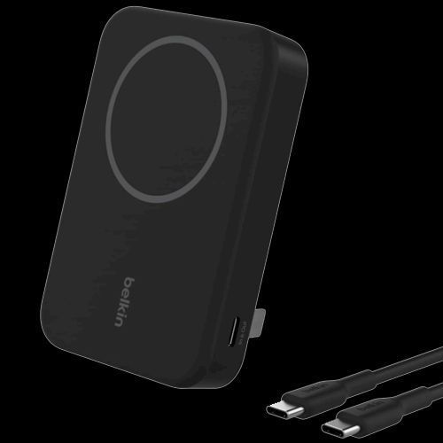 Бездротовий павербанк Belkin BoostCharge Pro Magnetic 10K 10000 mAh 15 W Black BPD008BTBK BPD008BTBK фото