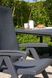 Стілець садовий пластиковий Keter Montreal, сірий 8711245140315 фото 3