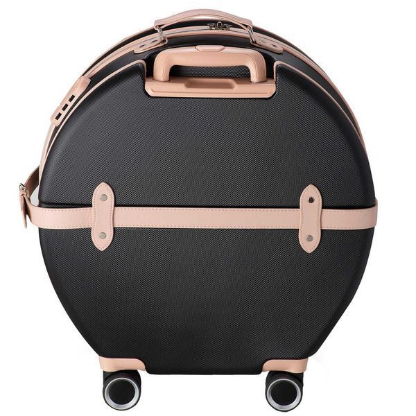 Валіза Semi Line 20" (S) Black/Pink Cream (T5671-2) DAS302670 фото