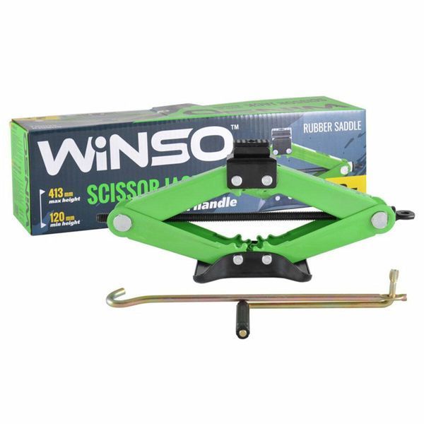 Домкрат ромбовий Winso 2т 120-413мм 122100 122100(L) фото