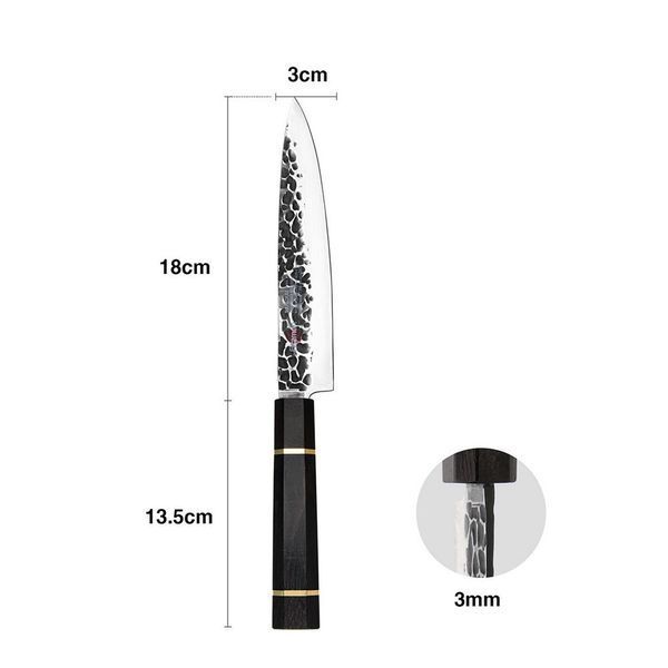 Ніж гастрономічний Fissman Kensei Bokuden 18 см 2555 2555 фото