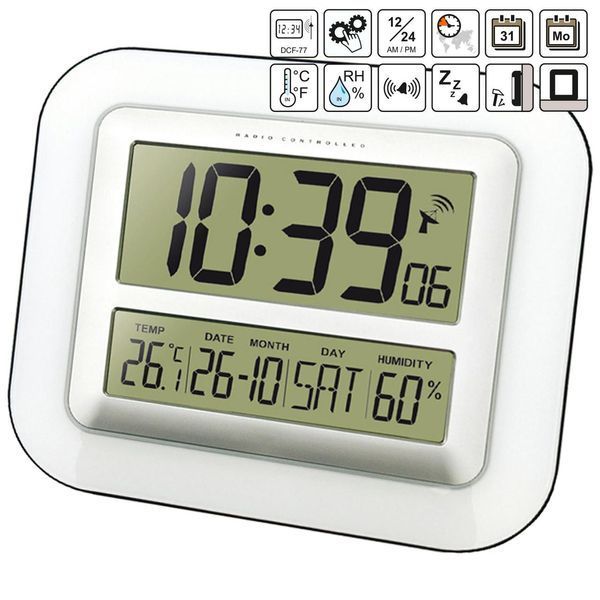 Годинник настінний Technoline WS8006 Silver (WS8006) DAS301789 фото