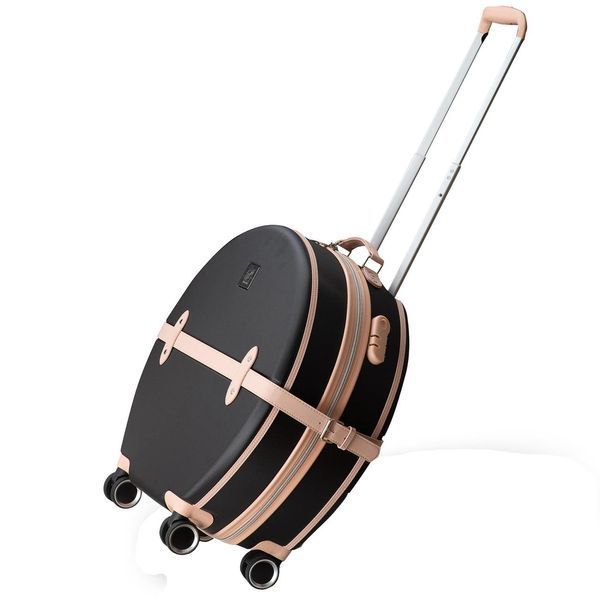 Валіза Semi Line 20" (S) Black/Pink Cream (T5671-2) DAS302670 фото