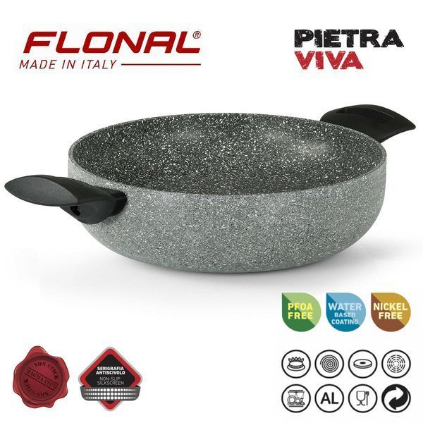 Сотейник Flonal Pietra Viva 28 см (PV8PH2870) DAS302358 фото