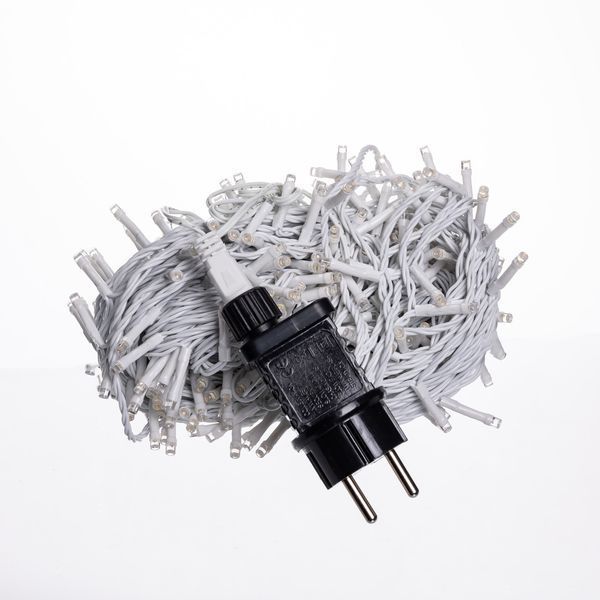 Гірлянда Нитка вулична 30 м 300 LED білий провід Жовтий CF300L30MWY Garlando CF300L30MWY CF300L30MWY фото