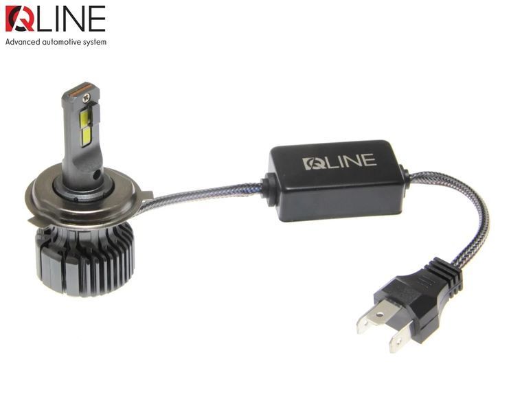 Лампи світлодіодні Qline Optima Н4 6000K (2шт) 35373-car фото