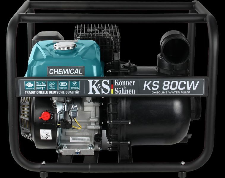 Мотопомпа для хімічних речовин K&ouml;nner & S&ouml;hnen KS 80CW KS 80CW фото