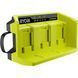 Зарядний пристрій Ryobi Max Power RY36C3PA 36В 4А трипортовий 5133005540 5133005540 фото 1