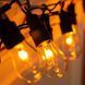 Ретро гірлянда вулична 10 LED лампочок 5 метрів А60 Garlando S141 S141 фото 7