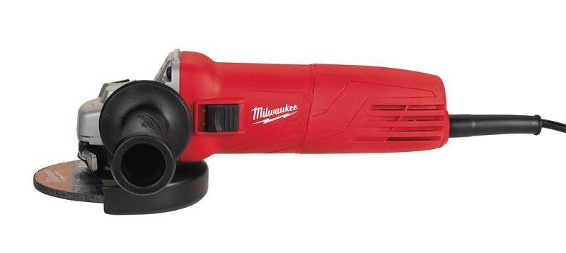 Шліфмашина кутова MILWAUKEE, AG 10-125 EK, 100Вт, діаметр 125мм (захисний кожух, бічна рукоять, опорна та притискна гайки, ключ, 4933451220 фото