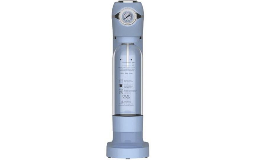 Сифон для газування води з манометром ViO SodaBoom SB-7006 bluemarine 96711 фото