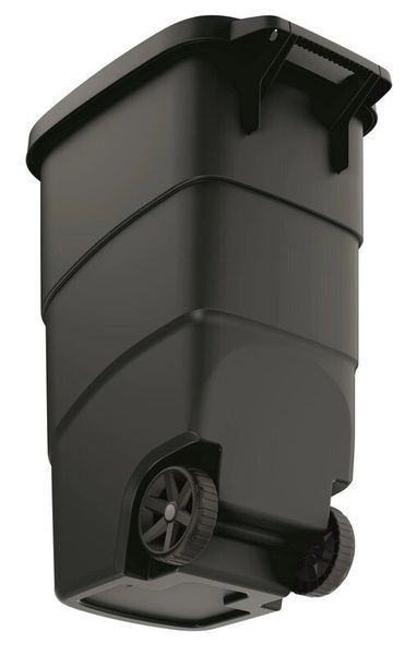Бак для сміття Prosperplast Wheeler 90 л, антрацит 5905197463308 фото